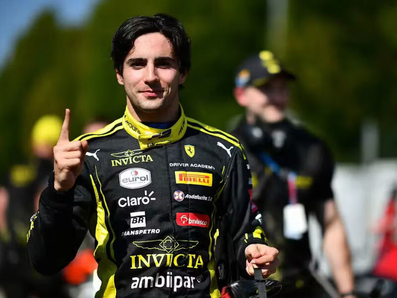 F-2: Rafa Câmara é pole em Monza e supera Bearman na corrida por vaga na Haas em 2027