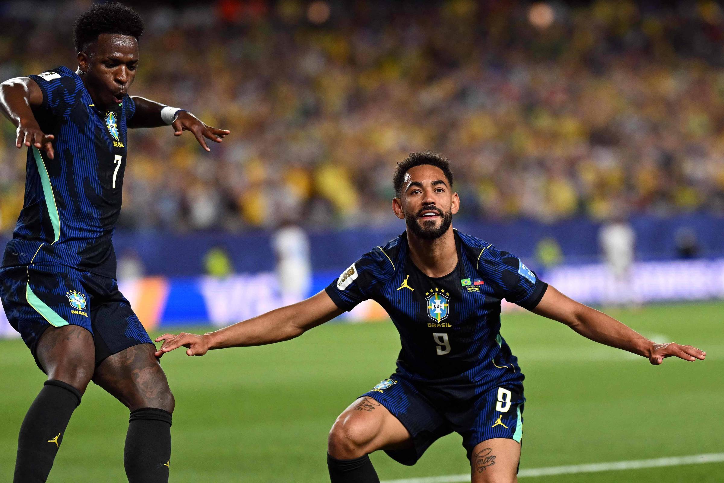 Brasil se impõe sobre Haiti e surfa rumo à liderança de sua chave na Copa do Mundo