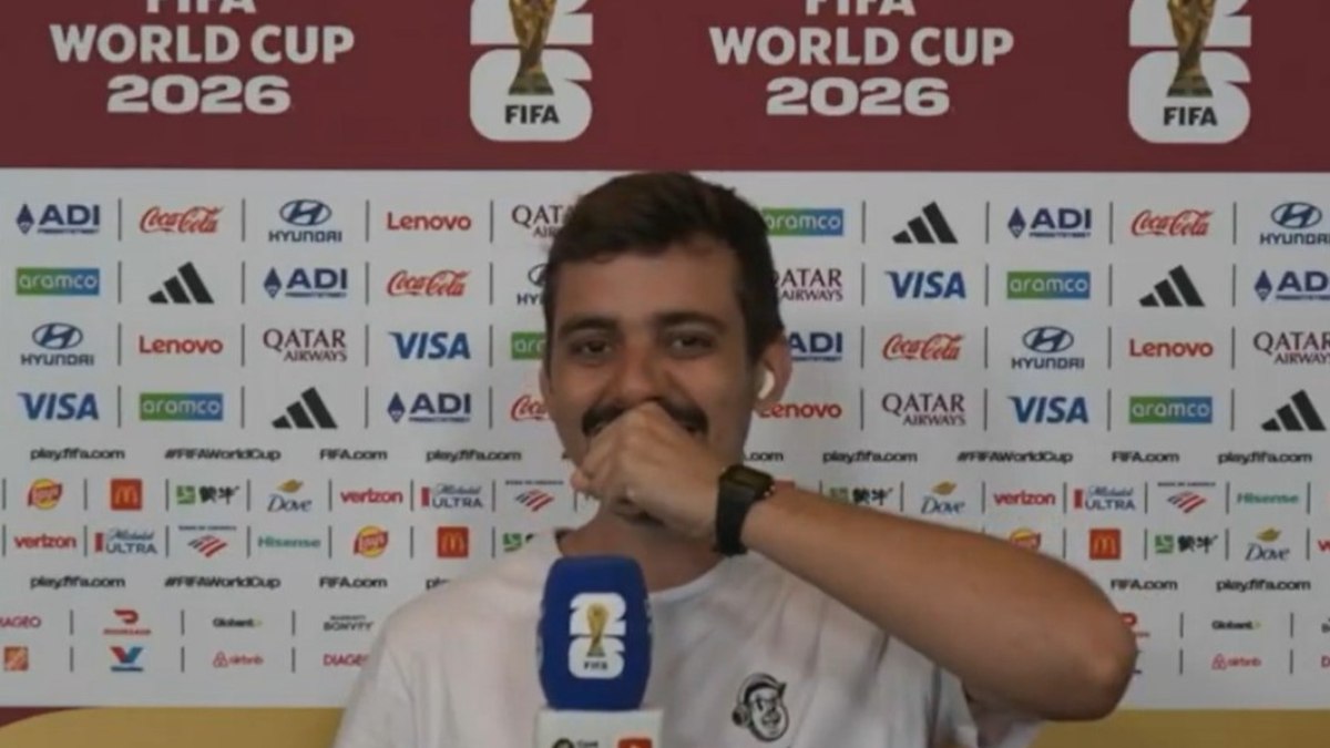 Repórter se emociona ao vivo após entrevistar Cristiano Ronaldo