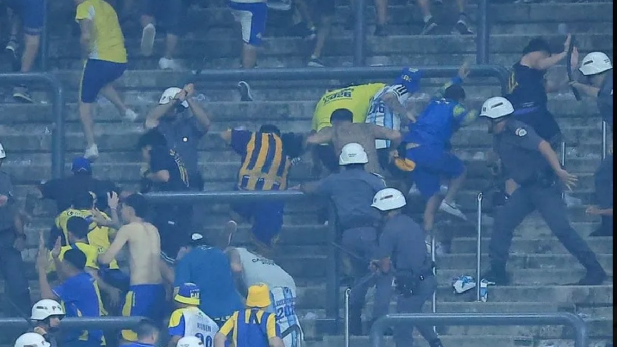 Imprensa argentina ataca polícia do Brasil em jogo do Corinthians