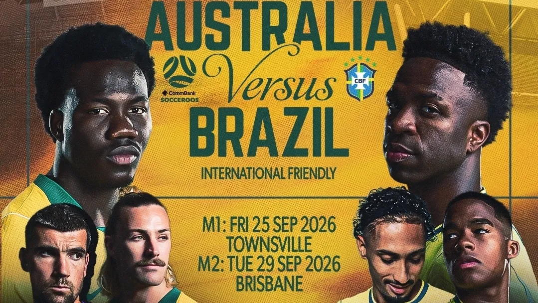 Austrália confirma amistosos contra a seleção brasileira em setembro