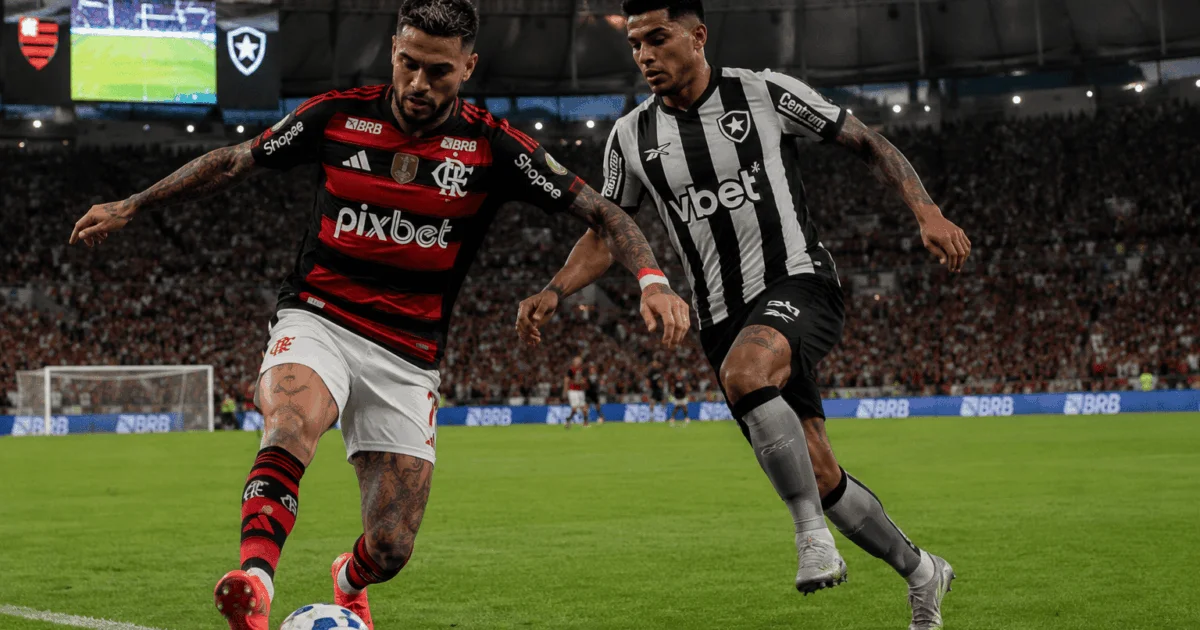 Flamengo e Botafogo se enfrentam no Maracanã pelo Brasileirão