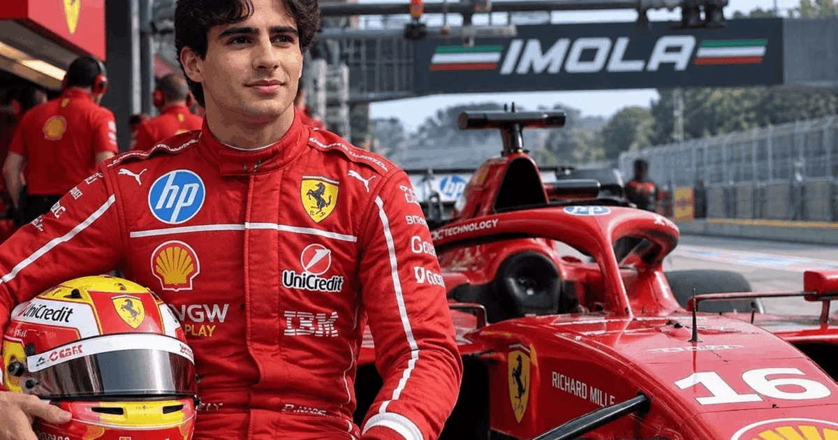 Piloto brasileiro Rafael Câmara realiza teste com Ferrari na Itália