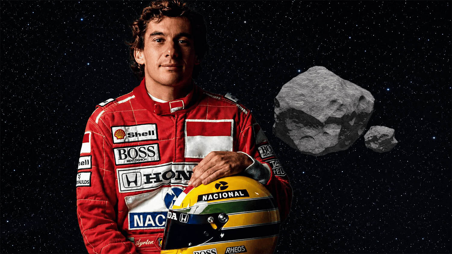 Asteroide batizado em homenagem a Ayrton Senna tem um “companheiro de equipe?