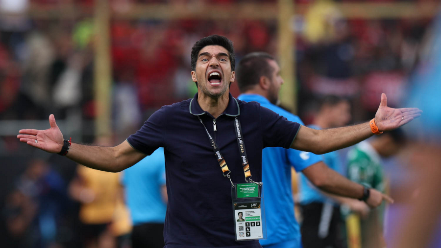 Técnico do Palmeiras admite nível técnico abaixo de time, mas ataca arbitragem