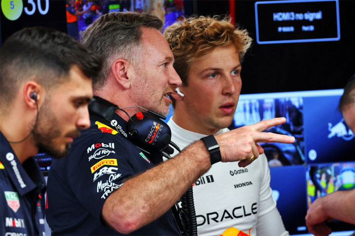 Liam Lawson criticou sutilmente Christian Horner